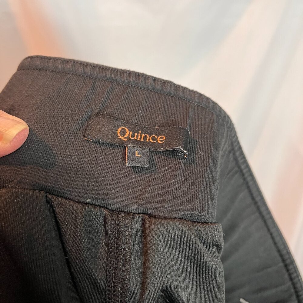 Women's Black Quince Performance Tech Skort, Size L - Picture 6 of 9